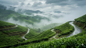 Munnar during monsoon season in Kerala - BlueJay Explorations