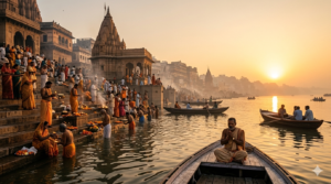 Varanasi ghats Ganges River in India - BlueJay Explorations