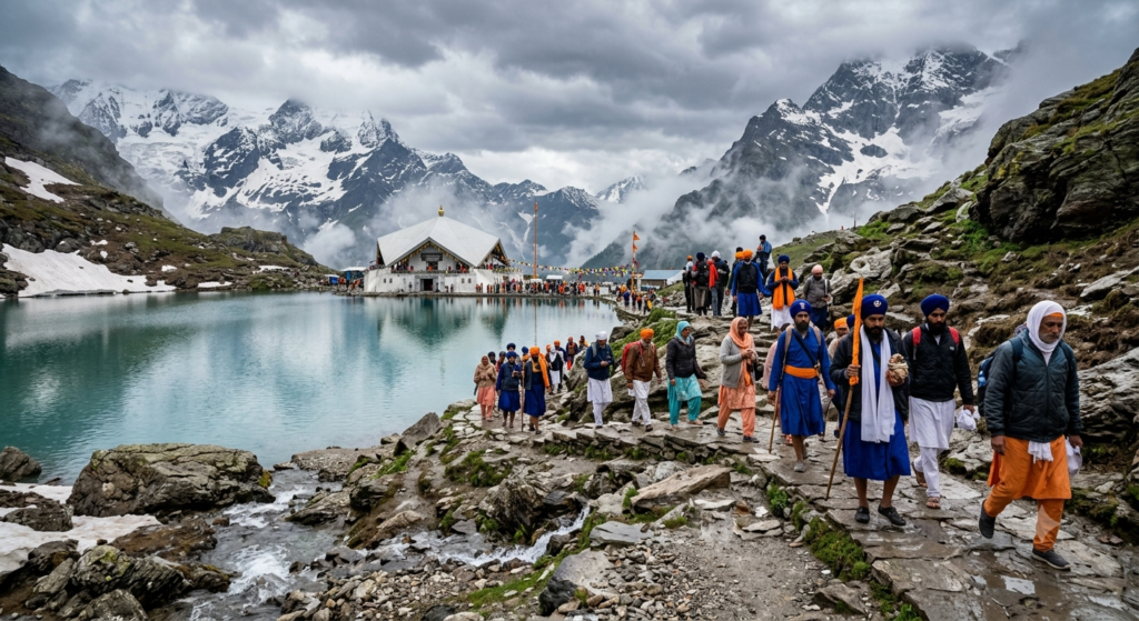 Hemkund Sahib, travel with BlueJay Explorations