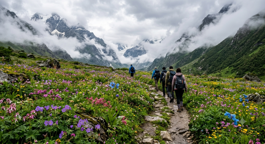 Himalayan orchids, Valley of Flowers Trek, travel with BlueJay Explorations