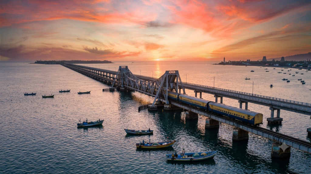Pamban bridge - Rameswaram BlueJay Explorations
