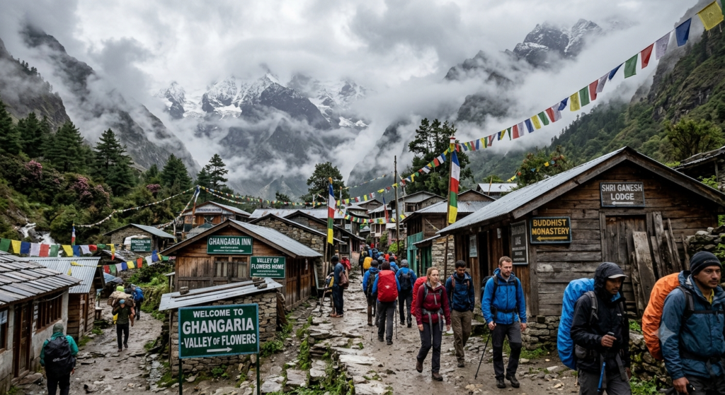 travel Ghangaria with BlueJay Explorations