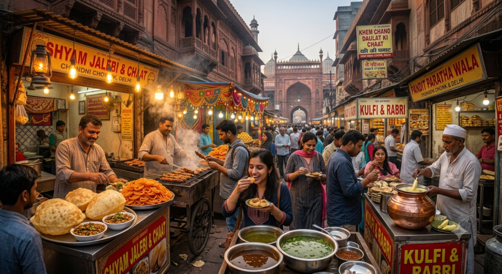 Food trail through Old Delhi - BlueJay Explorations