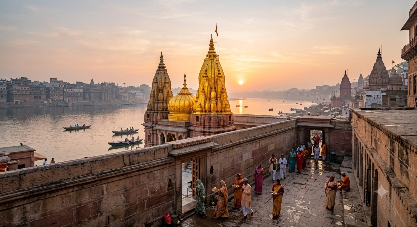 Kashi Vishwanath Temple Travel Guide: A Spiritual Journey Through the Eternal City of Varanasi - BlueJay Explorations