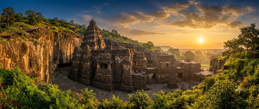 Kailasa Temple (Cave 16) at Ellora Caves - BlueJay Explorations
