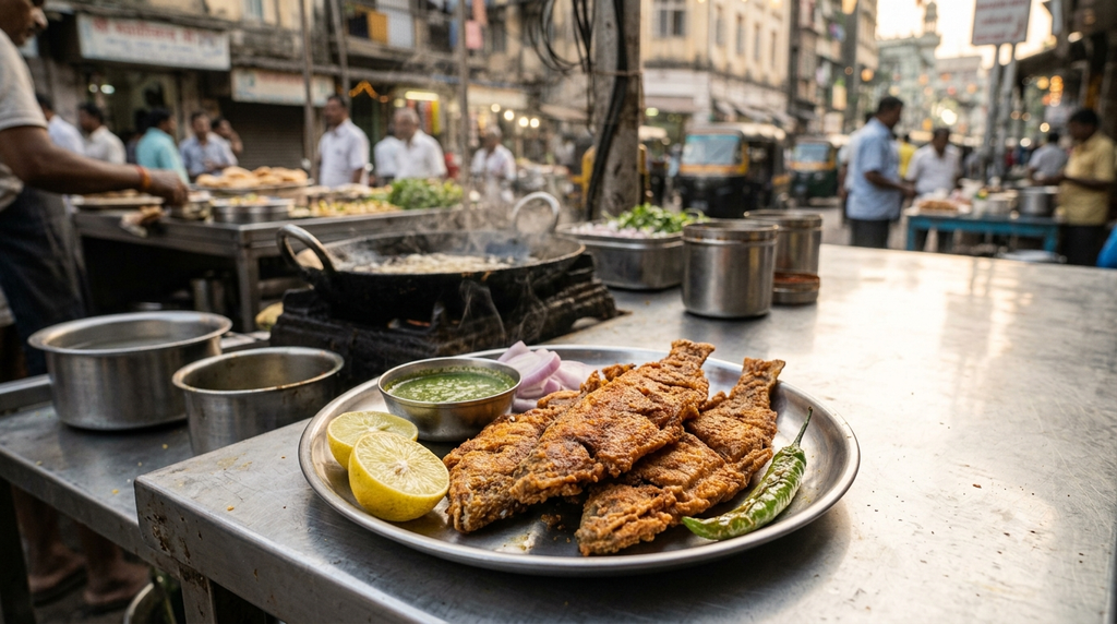 Bombil fry Mumbai seafood reflecting the city's coastal food culture - BlueJay Explorations