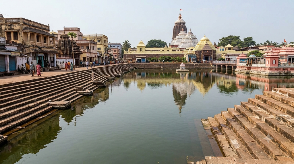 Narendra Tank, a historic sacred water tank in Puri, Odisha - BlueJay Explorations
